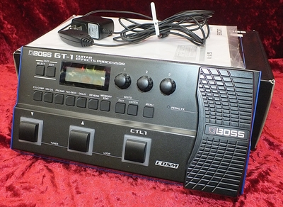  【中古】BOSS・ボス・GT-1・マルチエフェクター・アダプター付