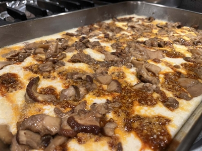 ポルチーニのラザニア