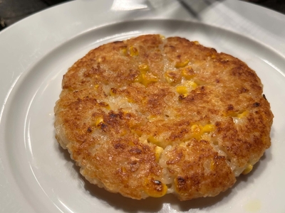 とうもろこしの焼きリゾット