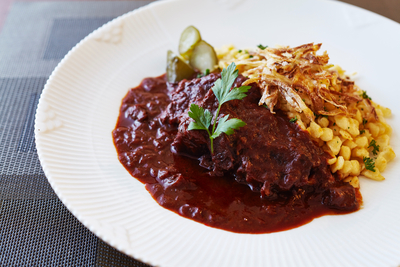 ウィンナーザフトグーラッシュとシュペッツェレのセット　3食セット