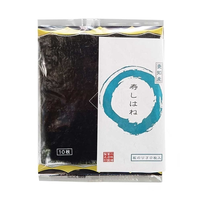 【送料込み】寿司はね（青） 3帖 板海苔10枚入り×3袋 愛知県産