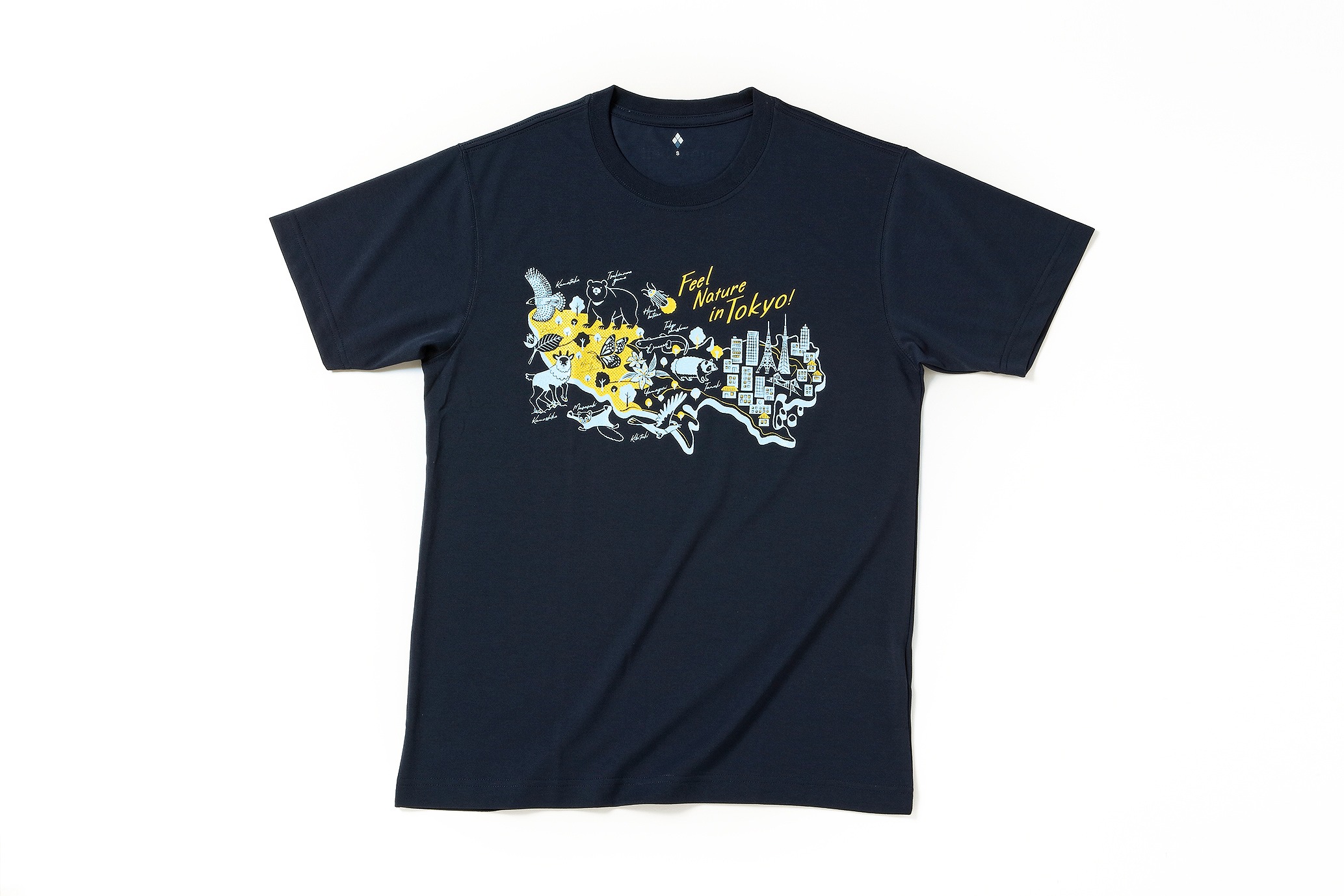 Tanaka Daisuke 桃源郷Tシャツ　ネイビー Tanaka Daisuke 桃源郷Tシャツ ネイビー - メルカリ