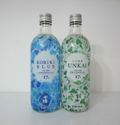 そばと芋焼酎　雲海酒造2本セット（17度　500ml）　