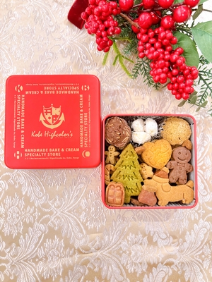 クリスマスクッキー缶