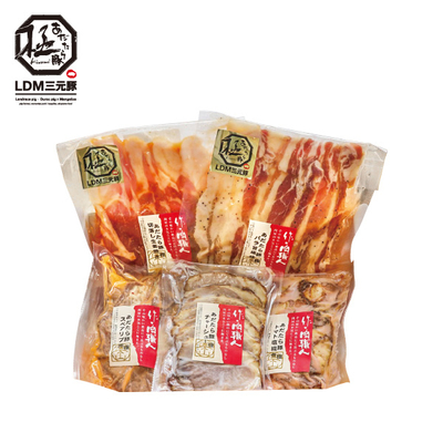 【直送商品】オクヤマフード　あだたら豚極味付け肉＆お惣菜セット（O-4）　SL 0805 722