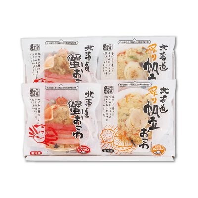 【直送商品】佐藤水産　蟹と炙り帆立の海鮮おこわ（FKO-554）　IL 1305 742