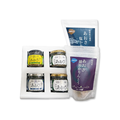 【直送商品】マルリフーズ　松川浦かけるあおさとかりんとうセット（MARURI50）　SL 1611 420