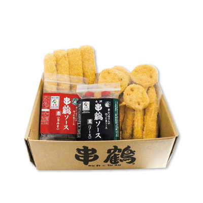 【直送商品】串鶴　お家で串かつセット　SM 1709 612