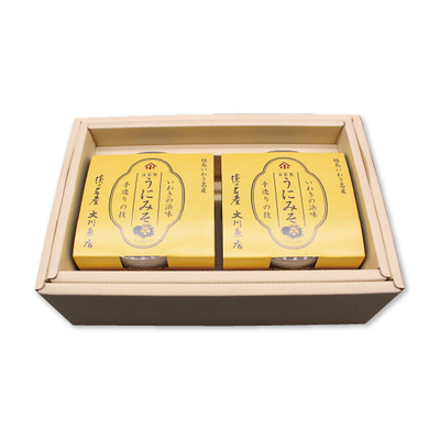 【直送商品】大川魚店　うにみそ　2個入　IF 2304 712