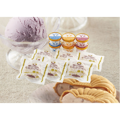 【直送商品】くずまき高原牧場　アイス・もなかセット　IL 2711 232