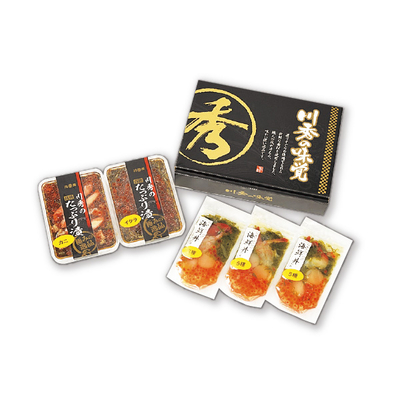 【直送商品】川秀　たっぷり漬け・海鮮丼セット（I-7）　IL 3105 712