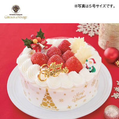 ［ガトー・ド・ボワイヤージュ］国産苺のショートケーキ　4号