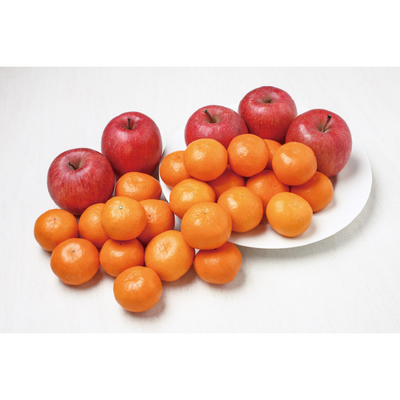 【直送商品】サン・フルーツ　愛媛みかんと青森ふじりんご（UMF65）　IL 4508 730