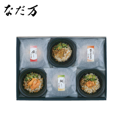 【直送商品】なだ万　一膳だし茶漬けセット（DC-5B）　IL 4809 742