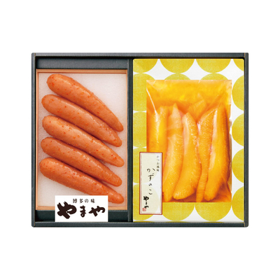 【直送商品】やまや　無着色辛子明太子・味付数の子セット（38301）　SL 5111 712