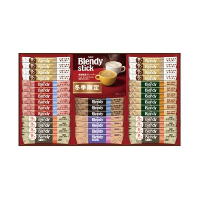 AGF　「ブレンディカフェラトリー」スティック ウィンターカフェオレコレクション（BW-30）　SI 5612 110