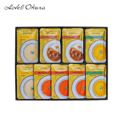 ホテルオークラ　レトルトスープ&カレー詰合せ（ORM-50）　SG 6006 420