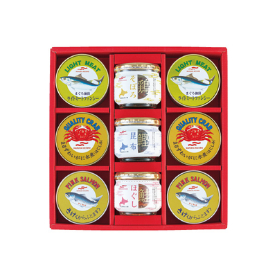 マルハニチロ　水産缶＋瓶詰セット（BK-50M）　UG 6102 420