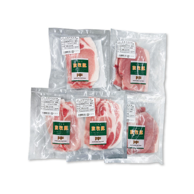 【直送商品】ファーマーズファクトリー　北海道放牧豚しゃぶしゃぶ肉セット　IL 6414 722