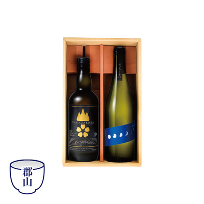 笹の川　福島一辛口「いち」＆ヤマザクラ黒ラベルセット　SC 6814 810