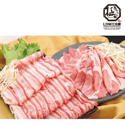 【直送商品】オクヤマフード　あだたら豚極鍋セット（O-1）　SL 0802 722