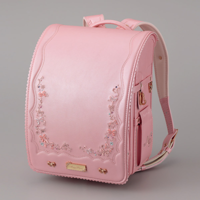 メゾピアノ　クラシカルレネットリボン　ジュエルピンク