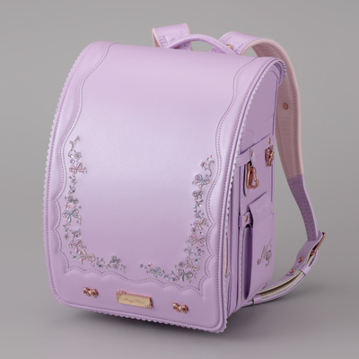 メゾピアノ　クラシカルレネットリボン　パールラベンダー