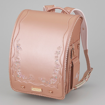 メゾピアノ　クラシカルレネットリボン　マーマレードブラウン