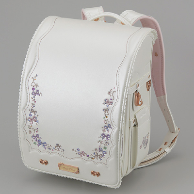 メゾピアノ　クラシカルレネットリボン　ジュエルホワイト