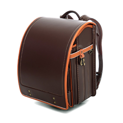 市川鞄広　トラディション　茶/キャメル