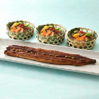 【美濃吉】母の日鰻蒲焼と飯蒸し詰め合せ【冷凍・送料込み】