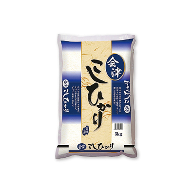【直送商品】飯島米穀　福島県産　会津こしひかり（5㎏）　SJ-1807-740