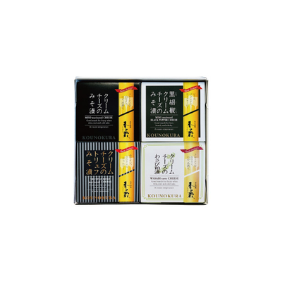 【直送商品】香の蔵　４種のクリームチーズみそ漬セット（110）　SL-2011-610