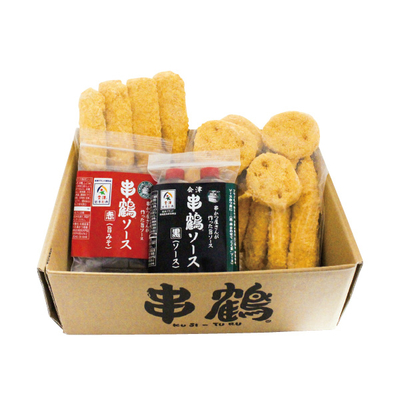 【直送商品】串鶴　お家で串かつセット　SM-2308-612