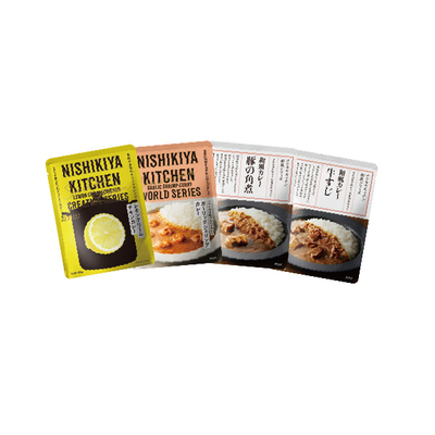 【直送商品】にしき食品　NISHIKIYA KITCHEN カレー4種セット（S58456）　UJ-3011-420