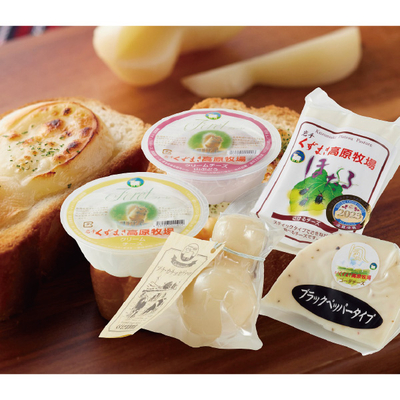 【直送商品】くずまき高原牧場　チーズセットC　IL-3107-431