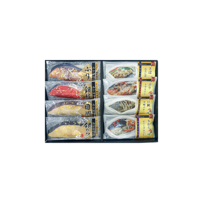 【直送商品】丸七佐藤水産　レンジで簡単焼魚・包み焼き詰合せ（KN-50）　SL-3205-712