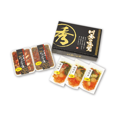 【直送商品】川秀　たっぷり漬け・海鮮丼セット（I-10）　IL-3307-712