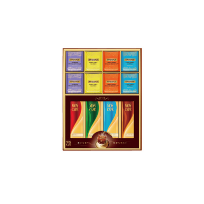 モンカフェ&トワイニング　ドリップコーヒー&ティーバッグ詰合せギフト（TMS-30S）　UI-6516-110