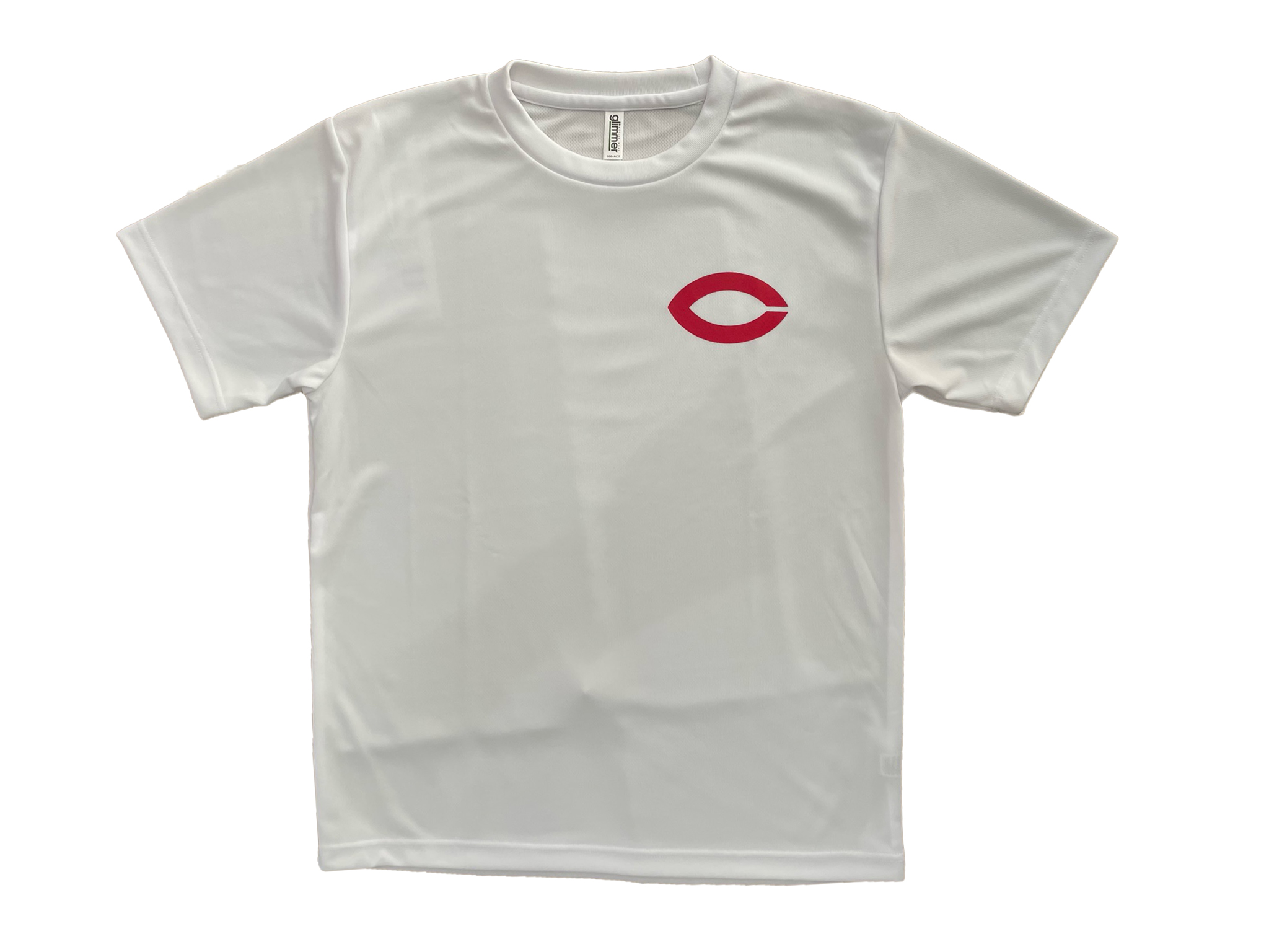 中大Cマーク ドライTシャツ白 | 中央大学マーク入りグッズ