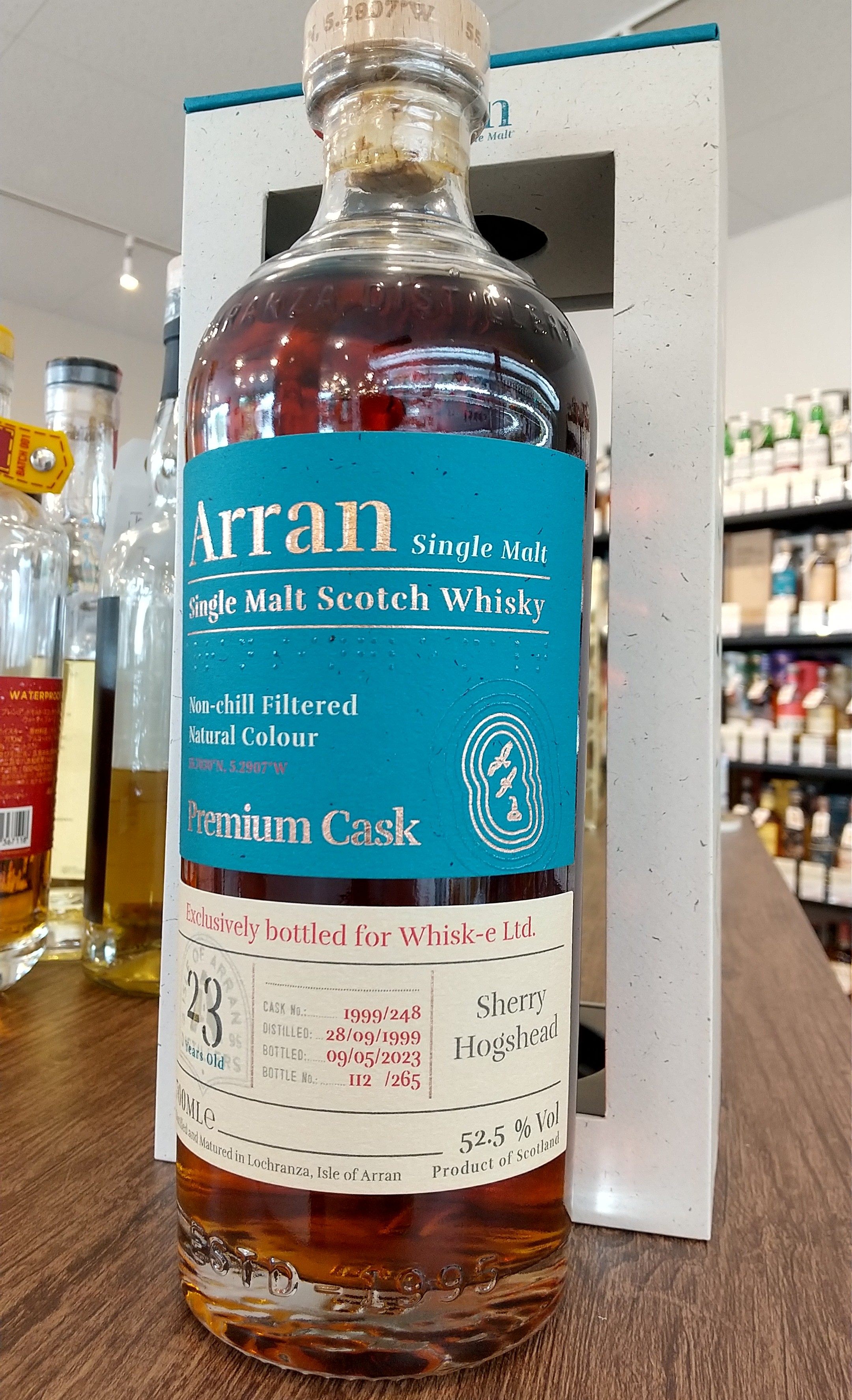 WHISKY LOVERS ONLINESHOP / アラン 1998 23年 フレッシュシェリー 