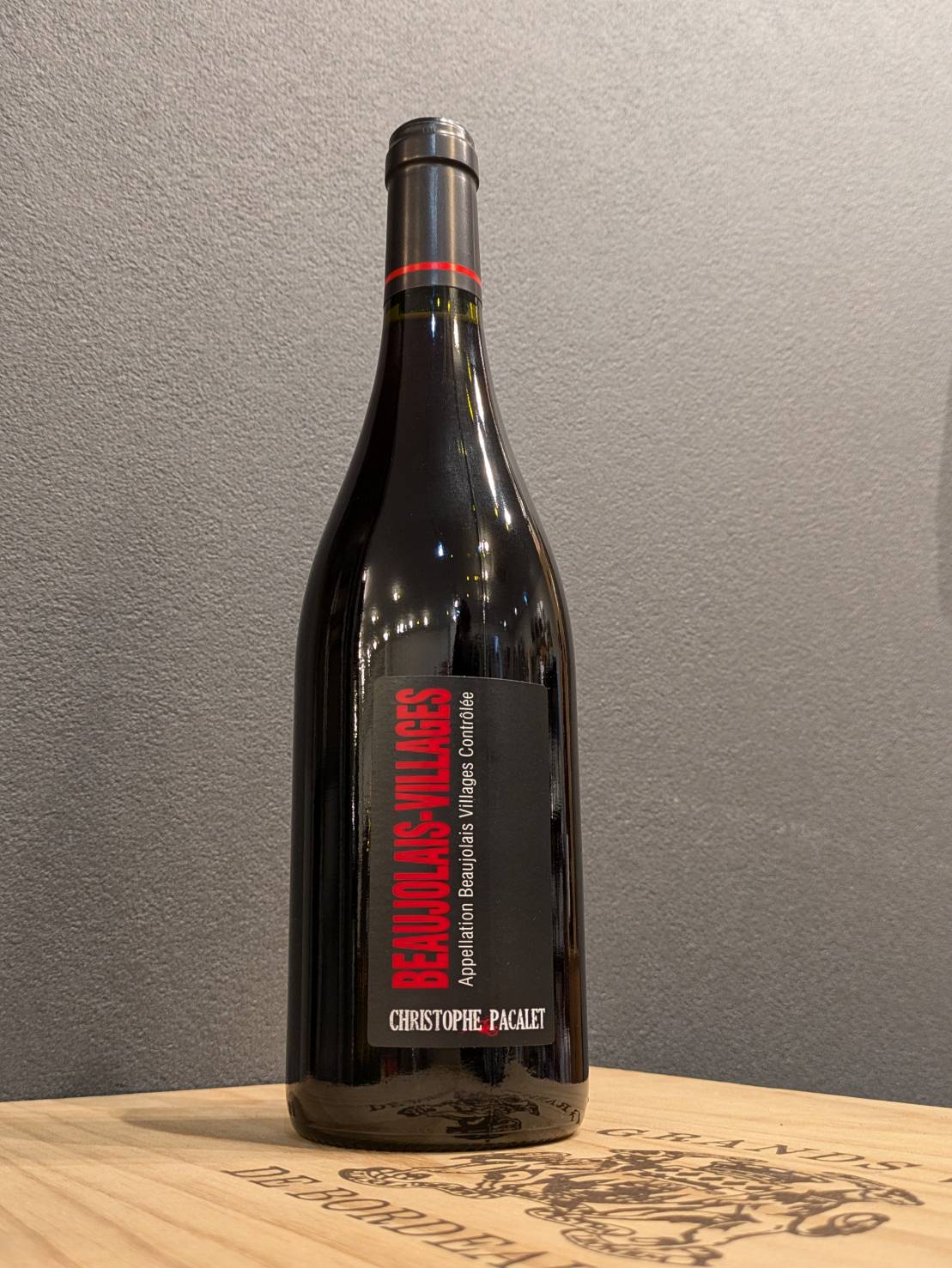 赤ワイン】クリストフ・パカレ ボジョレー・ヴィラージュ 750ml