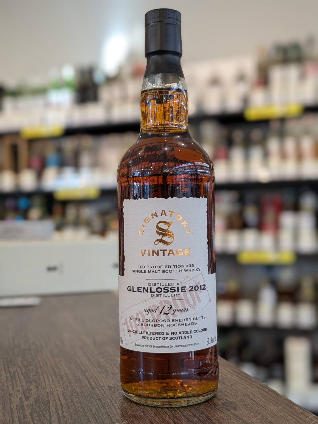 シグナトリーヴィンテージ グレンロッシー 2012 12年 100プルーフ #35