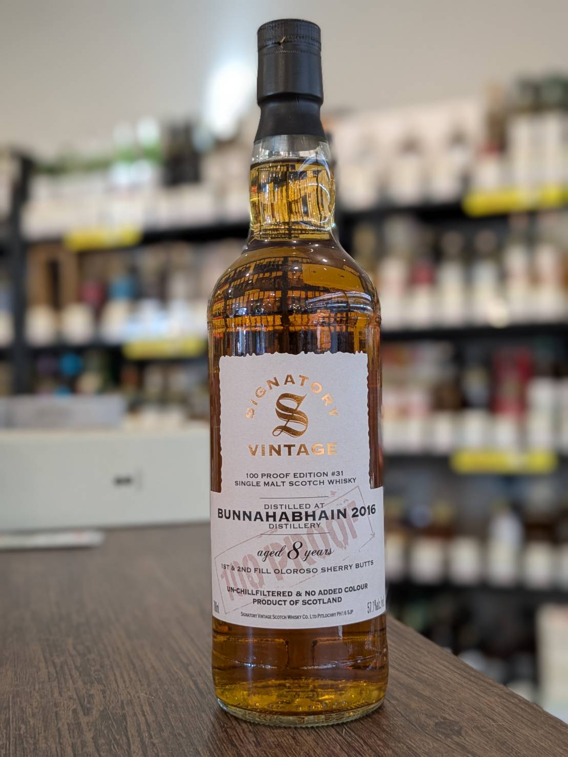 シグナトリーヴィンテージ ブナハーブン 2016 8年 100プルーフ #31