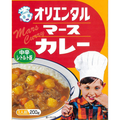 オリエンタル マースカレー　レトルト版