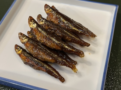 子持ちわかさぎ甘露煮　12尾