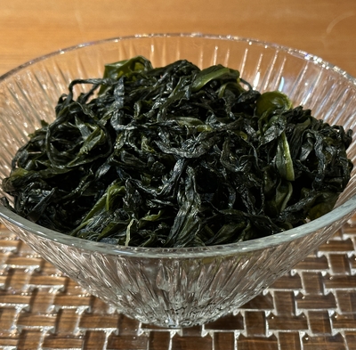 塩蔵わかめ（天然素潜り　淡路島産）200g