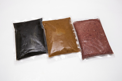 展勝地もち自家製タレセット(タレのみ)  あずき／ごま／くるみ　各300g