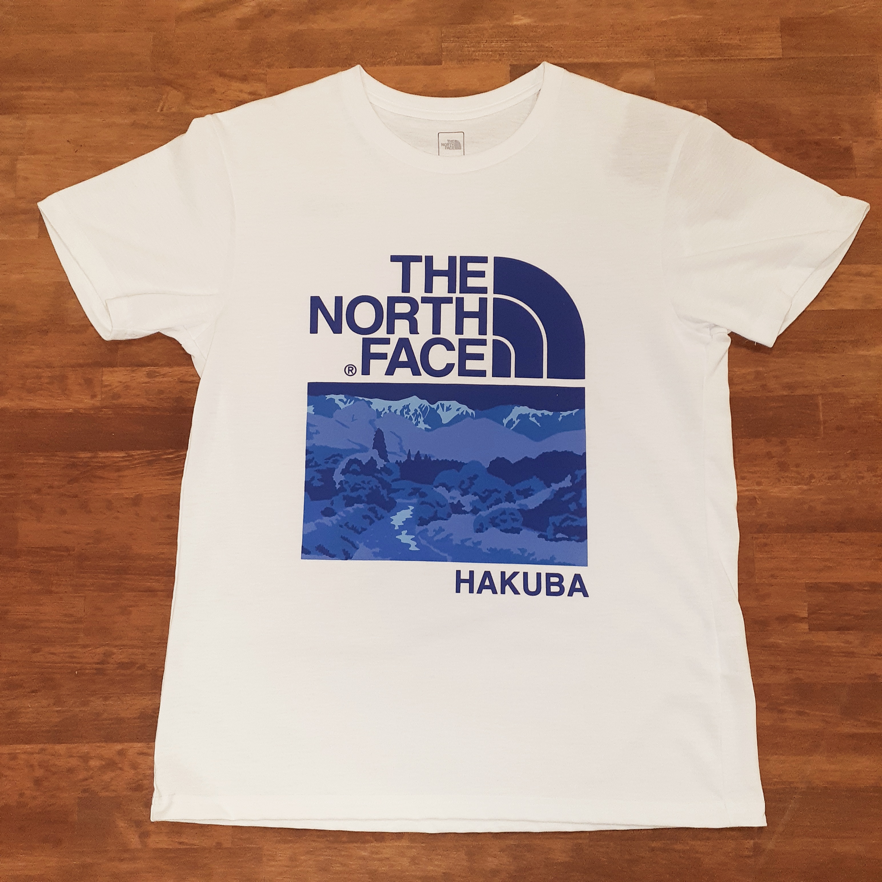 The North Face Hakubaオリジナルtシャツ メンズ ホワイトxlサイズ 八方アダムプラザ