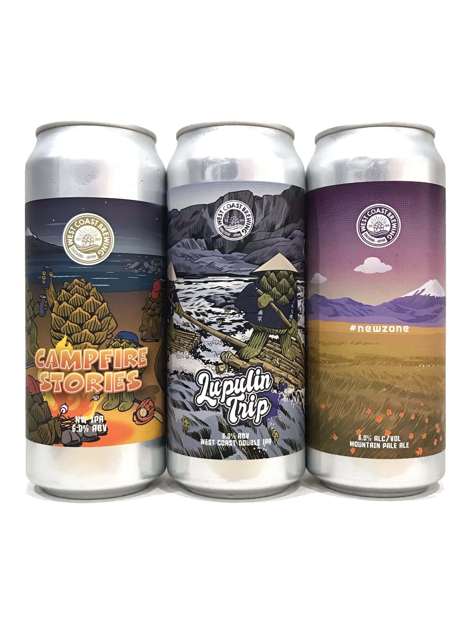 West Coast Brewing x Knee Deep コラボレーション記念3種セット